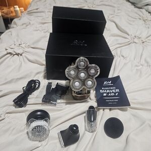 AW Electric Shaver Set with Attachments